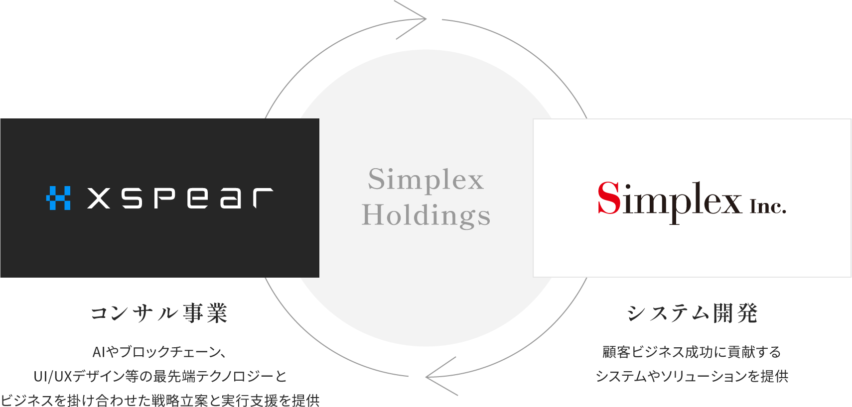 コンサル事業　システム開発