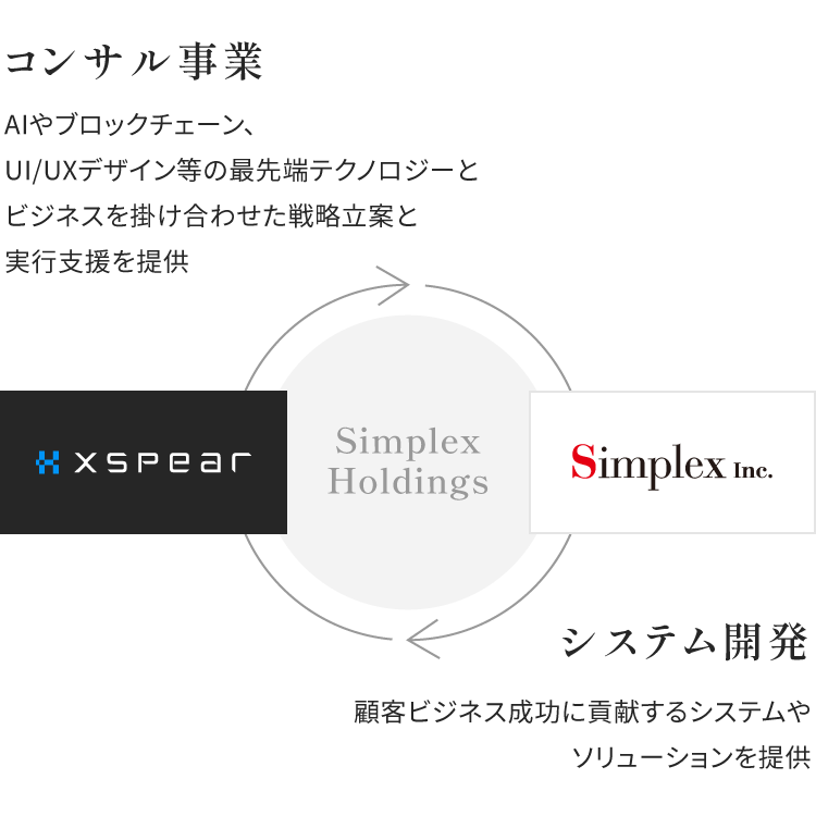 コンサル事業　システム開発